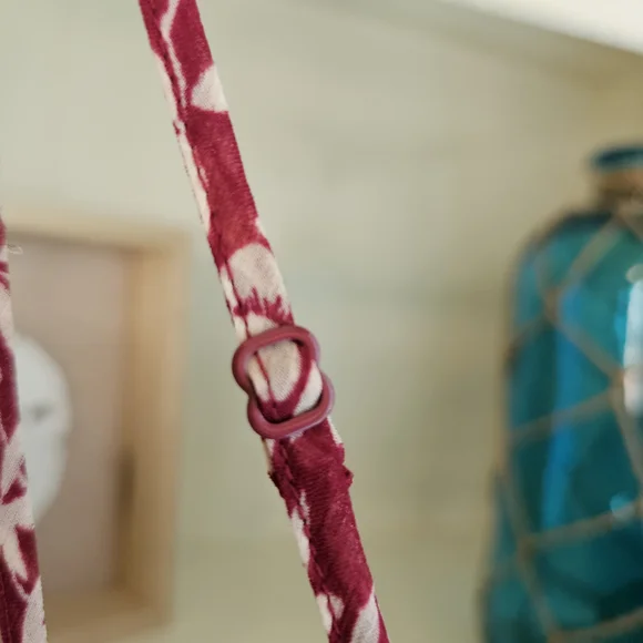 LOFT Pink and White Sleeveless Midi Dress - Picture 5 of 5